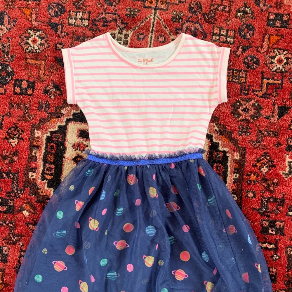 Lot of 4 Cat & Jack target dresses girl